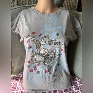 Vintage Troy Kingdom ‘Peace Out’ T Shirt - Size L